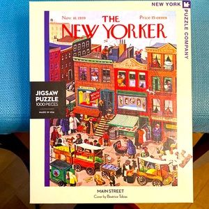 1000 piece puzzle. The New Yorker Main Street
